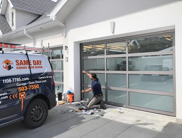 Same-day garage door repair service by Akron Garage Door Repair in Akron